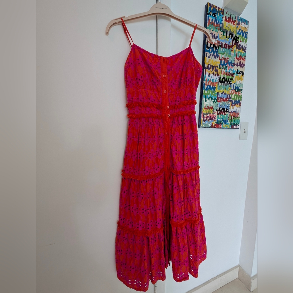 J Crew Pink Sundress Size 2